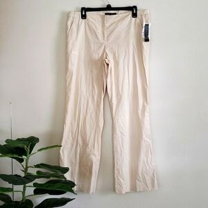 Theory Bronwyn pants in peached, women's size 12, made in USA.